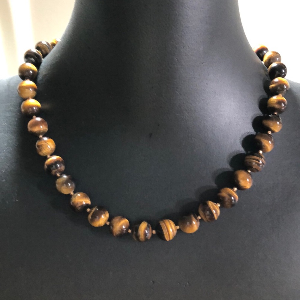 Tiger’s Eye Necklace - Artisan - NWOT